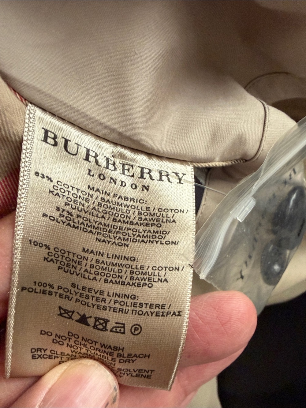 Burberry Taupe Double-Breasted Mid-length Kensington Trench Coat - Picture 4 of 10